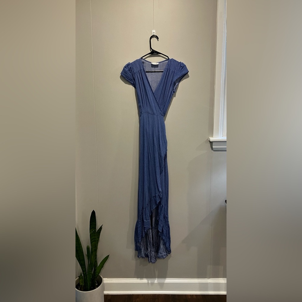 XOX PALMS Wrap Dress
